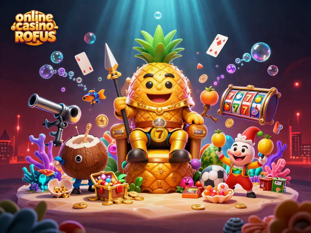 Experience the thrill of online casino uden ROFUS with vibrant characters and stunning gaming visuals.
