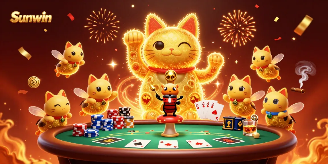 Experience the thrill of gambling with Sunwin's vibrant casino elements and dynamic gameplay.