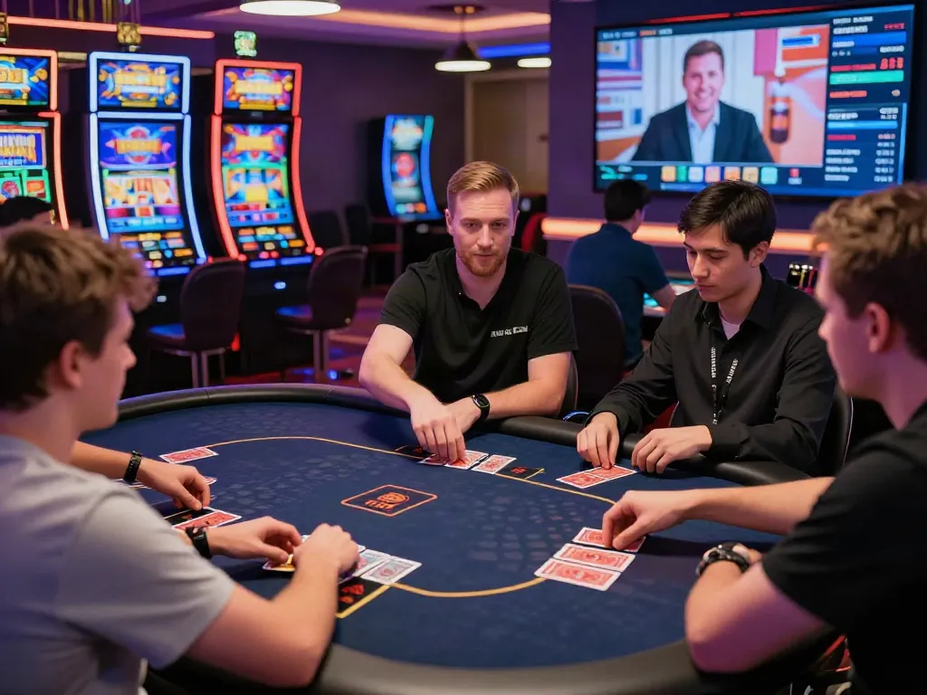 Engaging casino environment with players at virtual poker tables on https://playsv88.net/ showcasing excitement and modern gaming.