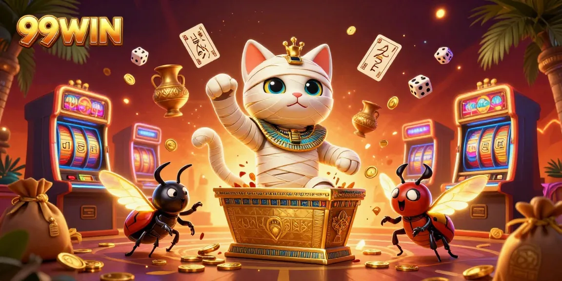 Experience thrilling gameplay at 99WIN with vibrant casino elements and dynamic characters.