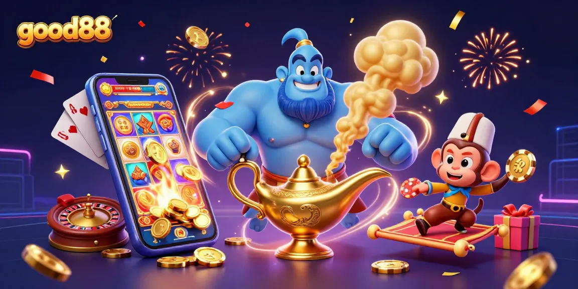 Spin the reels and win big with good88's magical casino adventures.