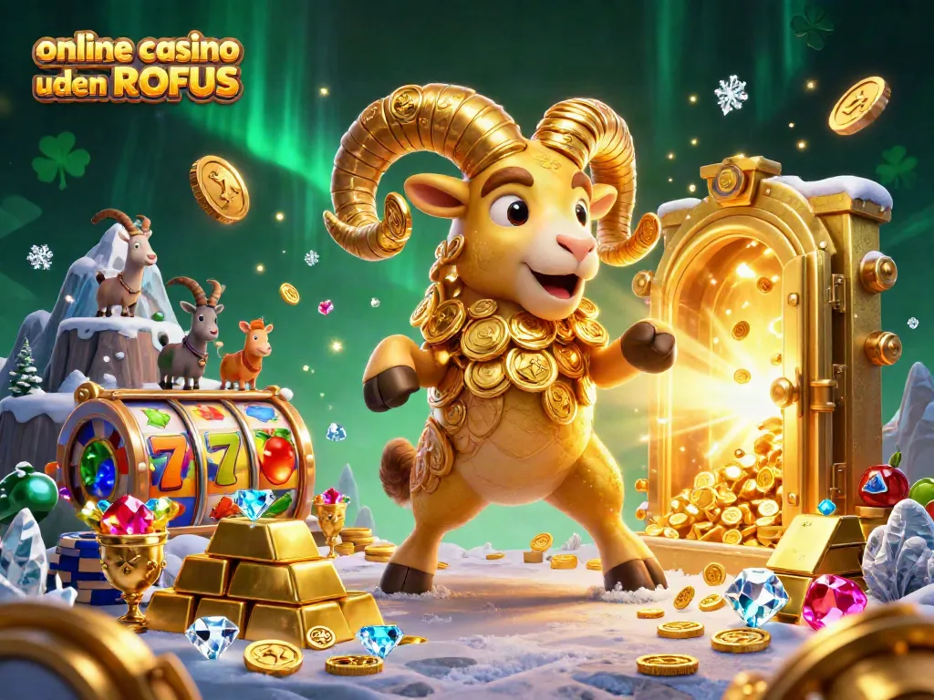 Experience the thrill of online casino uden ROFUS with vibrant slot action and dynamic treasure elements.