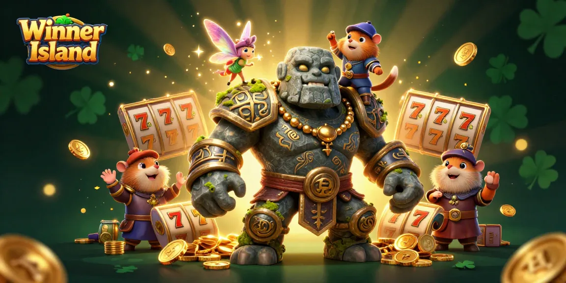 Experience thrilling action at Winner Island Casino with enchanted characters and dynamic slots.