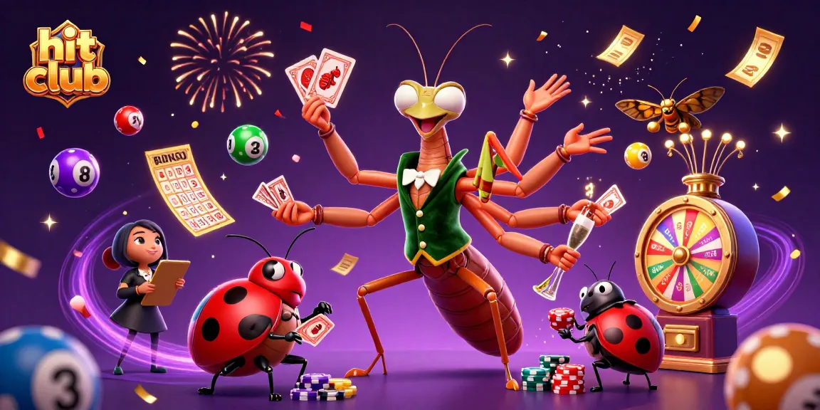 Hit club scene with 3D characters enjoying a vibrant lottery-themed celebration.