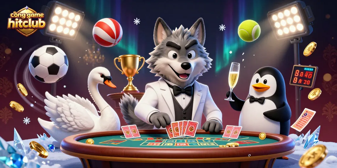 Engage in thrilling gameplay at cổng game hitclub with vibrant characters, dynamic elements, and extraordinary casino atmosphere.